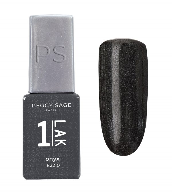 PEGGY SAGE Esmalte semipermanente 1LAK - onyx