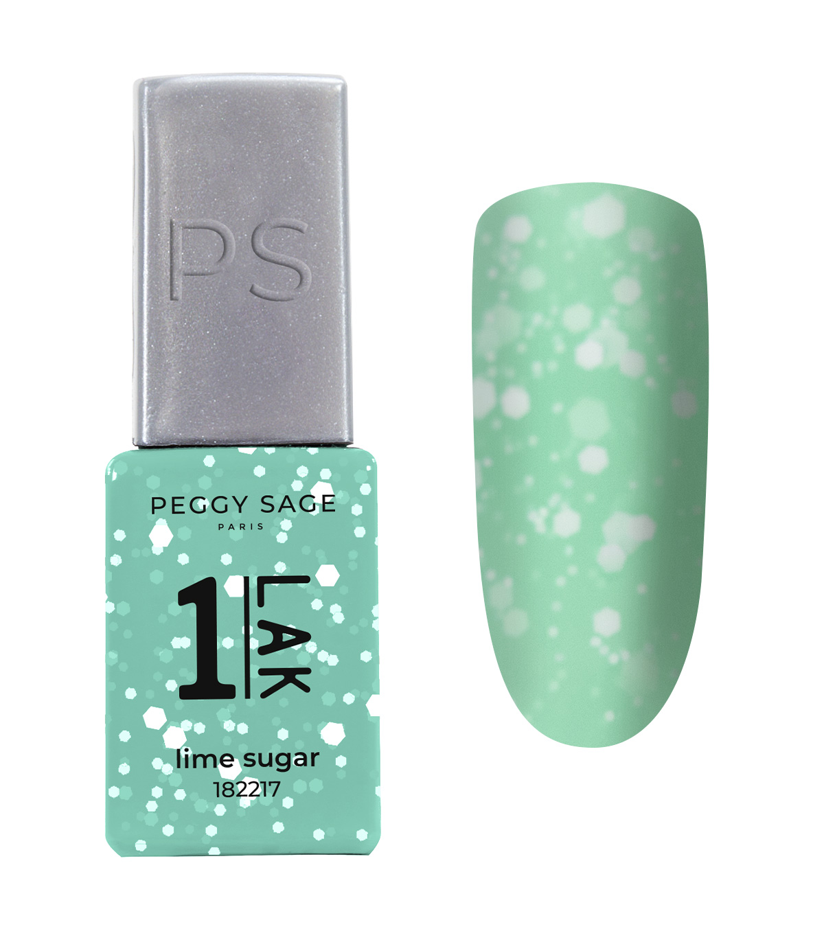 PEGGY SAGE One-LAK 1-step gel polish Lime Sugar