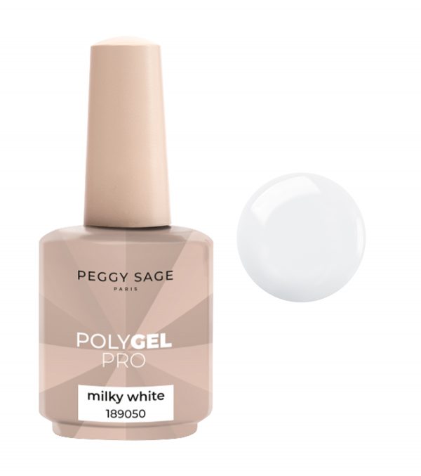 PEGGY SAGE Polygel líquido - milky white 15 ml