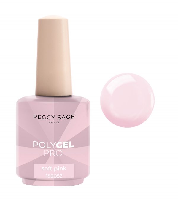 PEGGY SAGE Polygel líquido - soft pink 15 ml