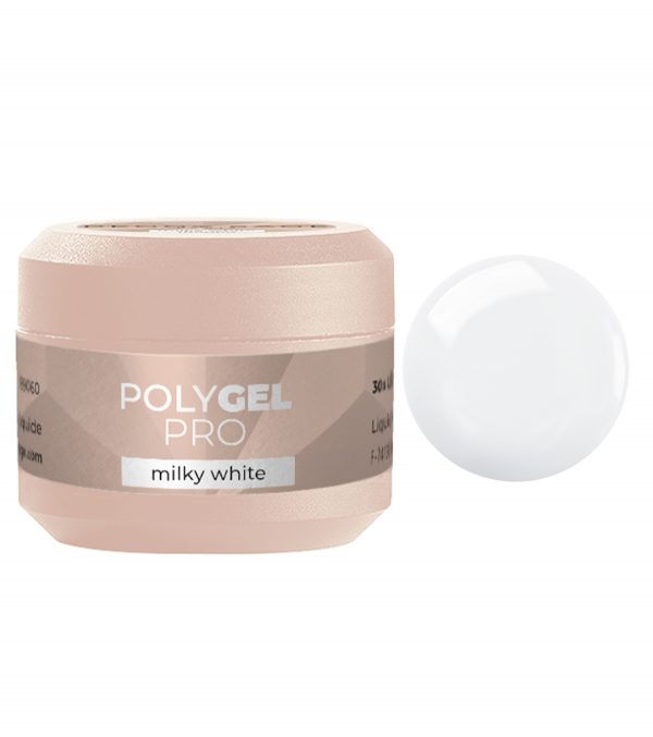 PEGGY SAGE Polygel líquido - milky white tarro 30 gr