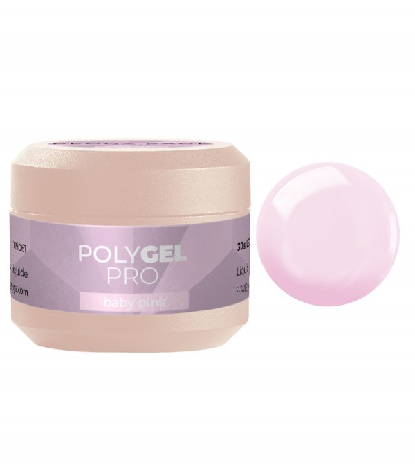 PEGGY SAGE Polygel líquido - baby pink tarro 30 gr