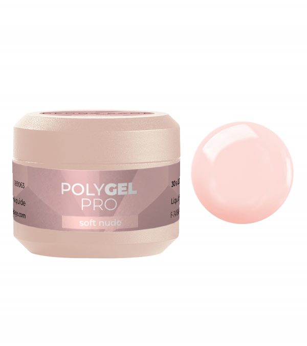 PEGGY SAGE Polygel líquido - soft nude tarro 30 gr
