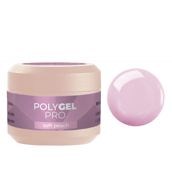 PEGGY SAGE Polygel líquido - soft peach tarro 30 gr