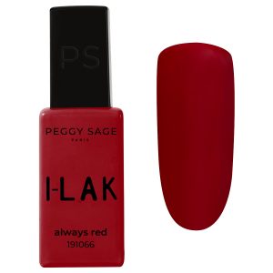 PEGGY SAGE Esmalte semipermanente I-LAK 11 ml - always red