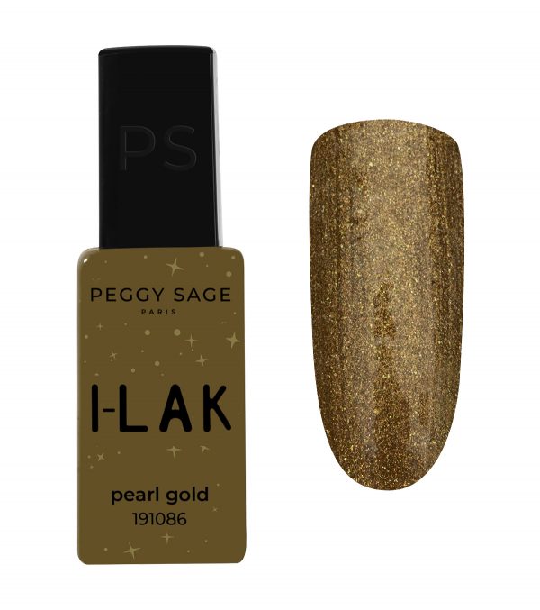 PEGGY SAGE Esmalte semipermanente ILAK - pearl gold