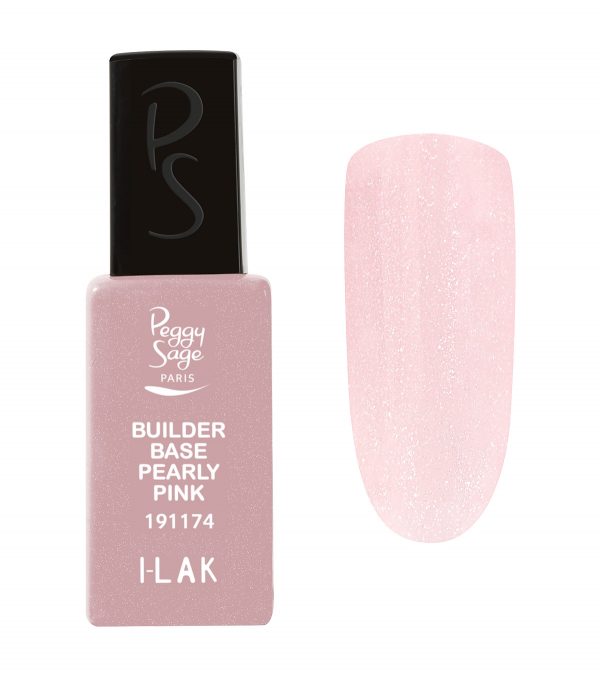 PEGGY SAGE I-LAK BUILDER BASE – pearly pink