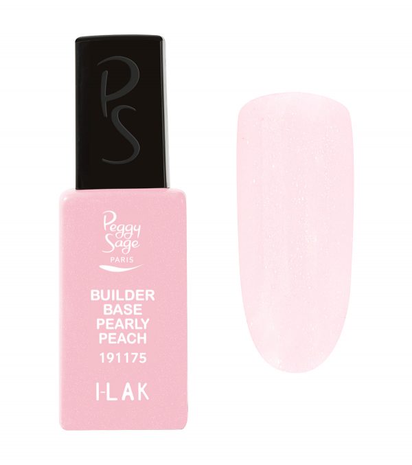 PEGGY SAGE I-LAK BUILDER BASE – pearly peach