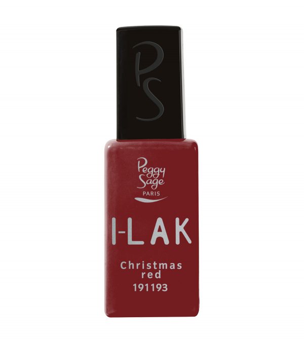 PEGGY SAGE Esmalte semipermanente I-LAK 11 ml – christmas red