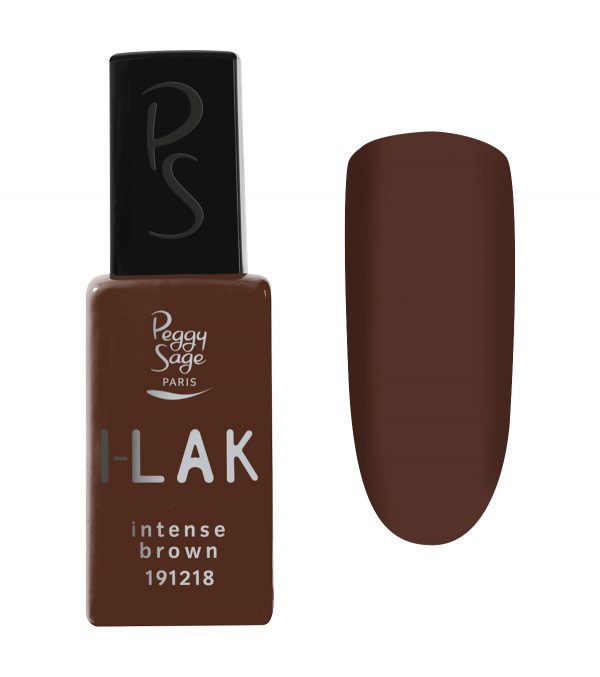 PEGGY SAGE Esmalte semipermanente I-LAK 11 ml - intense brown