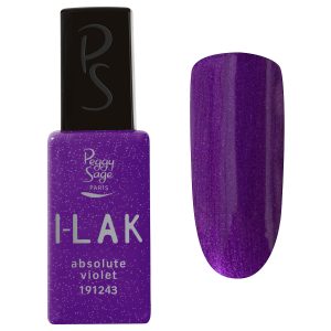 PEGGY SAGE Esmalte semipermanente I-LAK 11 ml - absolute violet