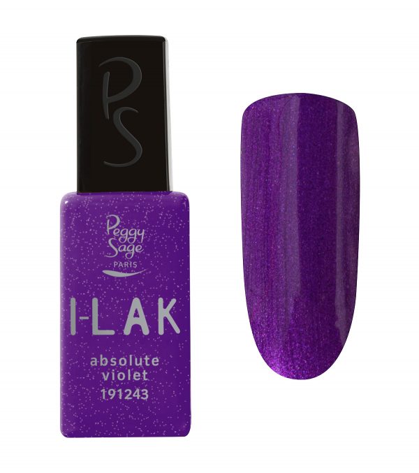 PEGGY SAGE Esmalte semipermanente I-LAK 11 ml - absolute violet