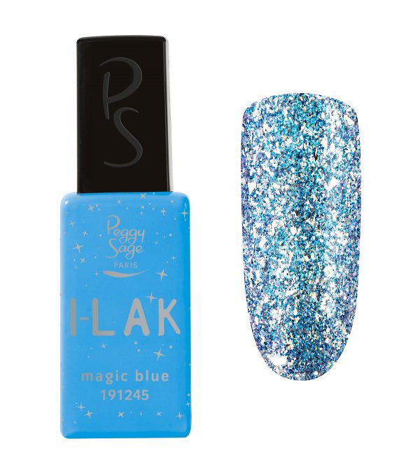 PEGGY SAGE Esmalte semipermanente I-LAK 11 ml - magic blue