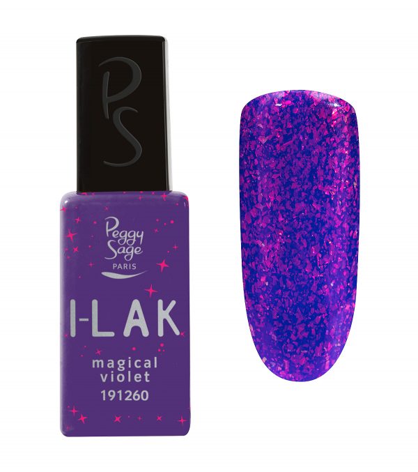 PEGGY SAGE Esmalte semipermanente I-LAK 11 ml - magical violet