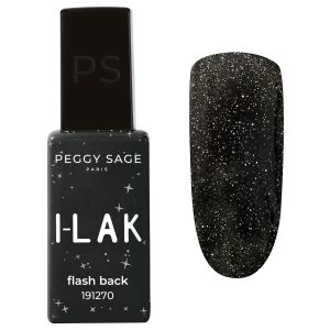 PEGGY SAGE Esmalte semipermanente I-LAK 11 ml - Flash Black