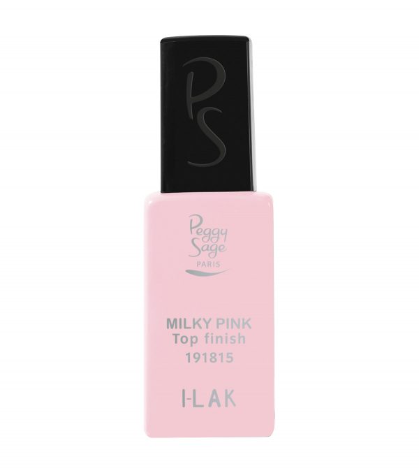 PEGGY SAGE I-LAK TOP FINISH – milky pink