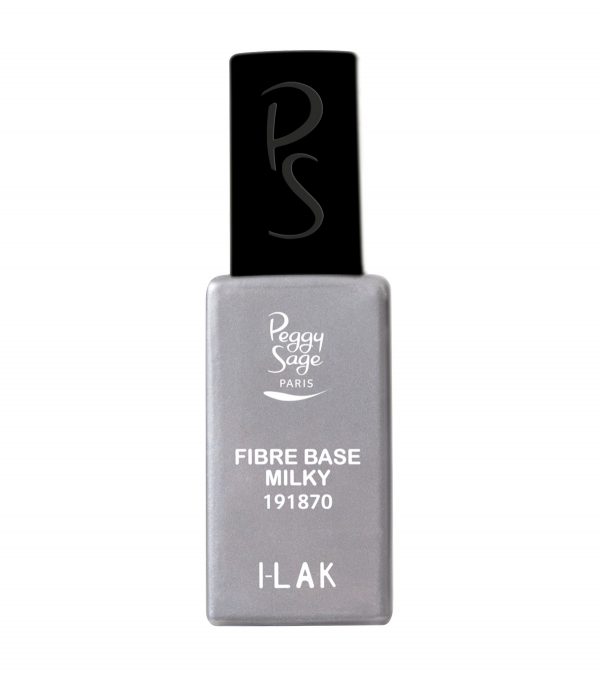 PEGGY SAGE I-LAK BASE COAT – fibre base milky