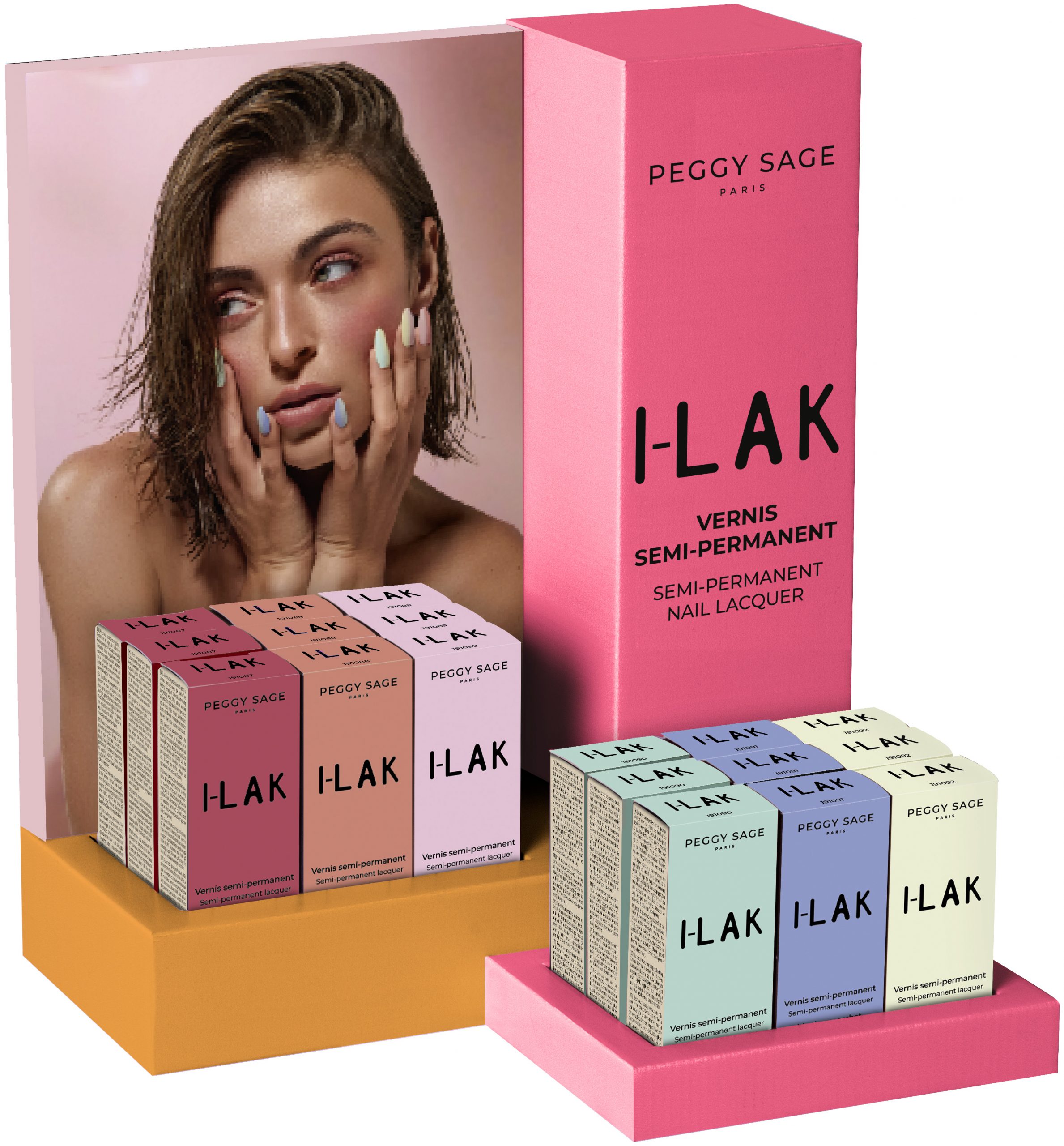 PEGGY SAGE Expositor esmalte semipermanente Spring 2026