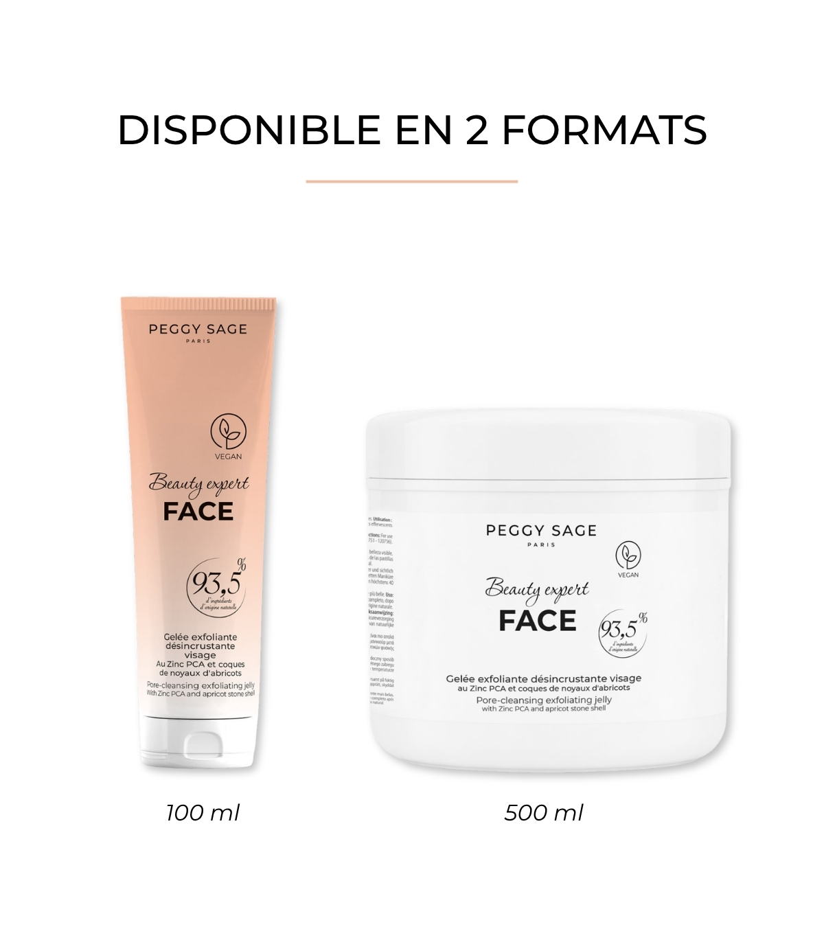 PEGGY SAGE Jalea exfoliante y desincrustante para el rostro 100 ml - Imagen 3