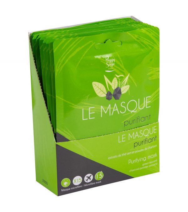 PEGGY SAGE Expositor 15 mascarilla purificante