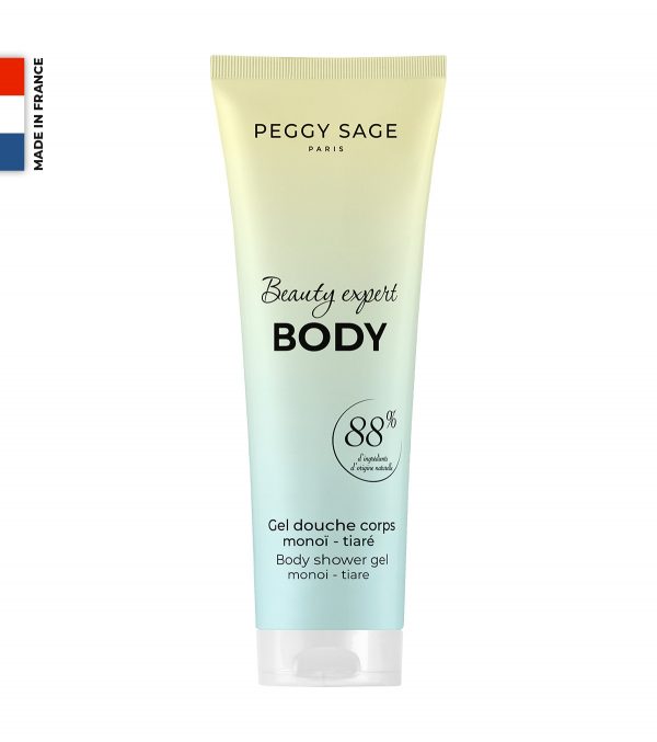 PEGGY SAGE Gel ducha para el cuerpo monoi – tiaré 100 ml