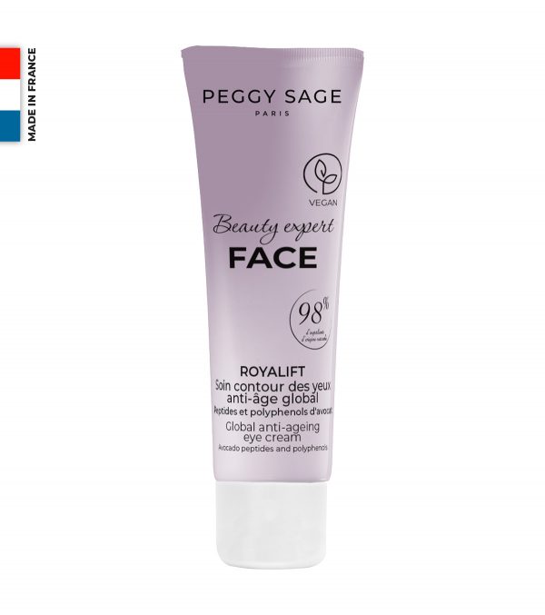 PEGGY SAGE Cuidado contorno de ojos antiedad global royalift