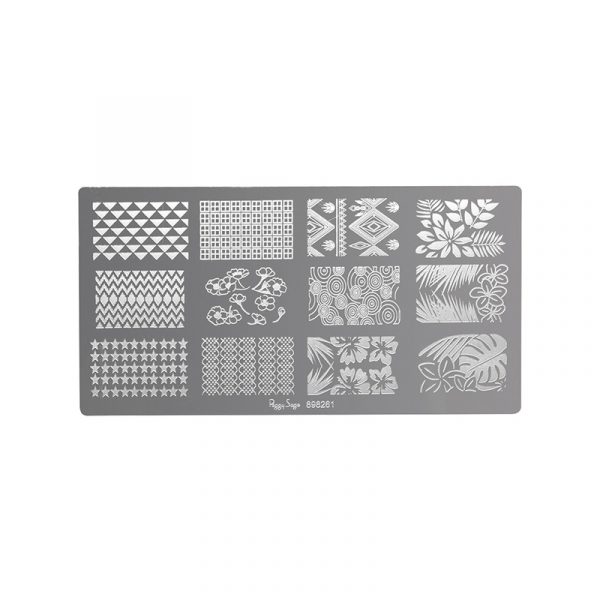 PEGGY SAGE Placa de stamping harmony 1