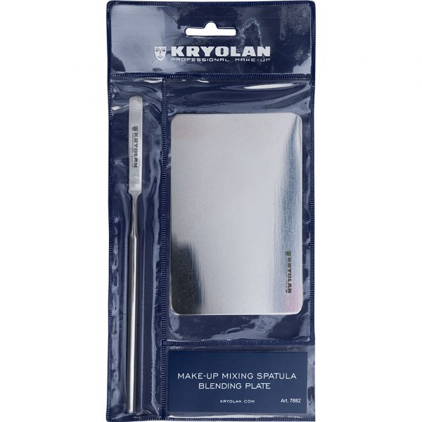 KRYOLAN Set espátula y paleta mezcladora