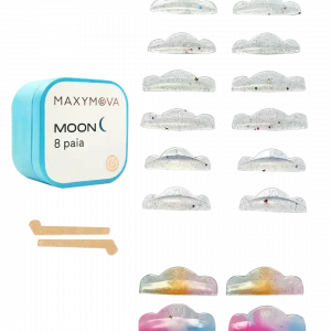 MAXYMOVA SILICONE PADS MOON (8 pairs+comp)