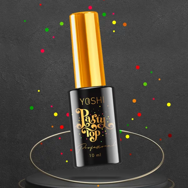 YOSHI GEL POLISH TOP Party 10 ml - Imagen 2