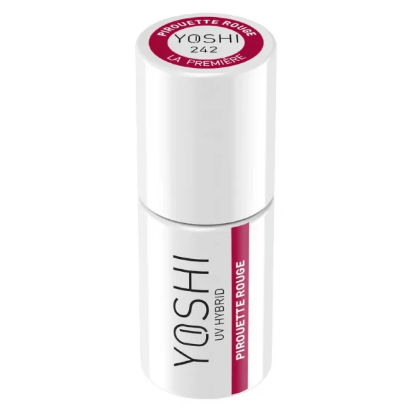 YOSHI GEL POLISH Pirouette rouge 6 ml – 242 - Imagen 2