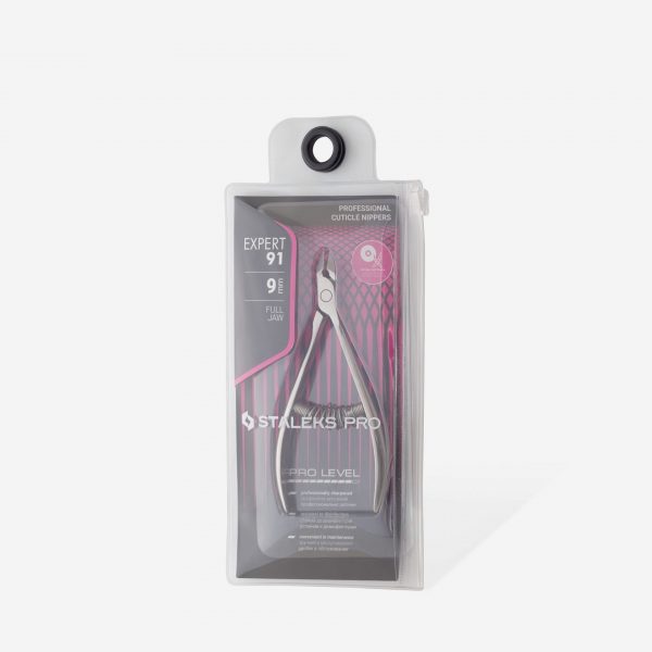 STALEKS Alicates profesionales piel EXPERT 91 9 mm - Imagen 4